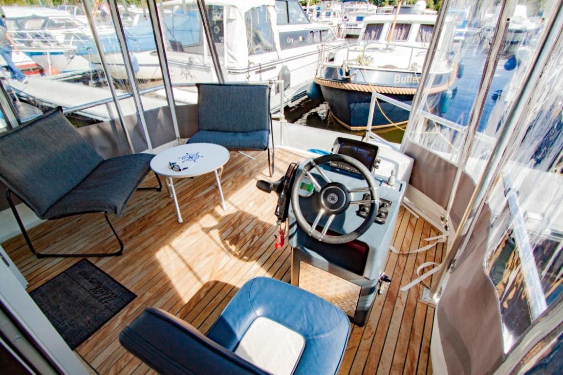 Hotel Hausboot Hennigsdorf Esterno foto